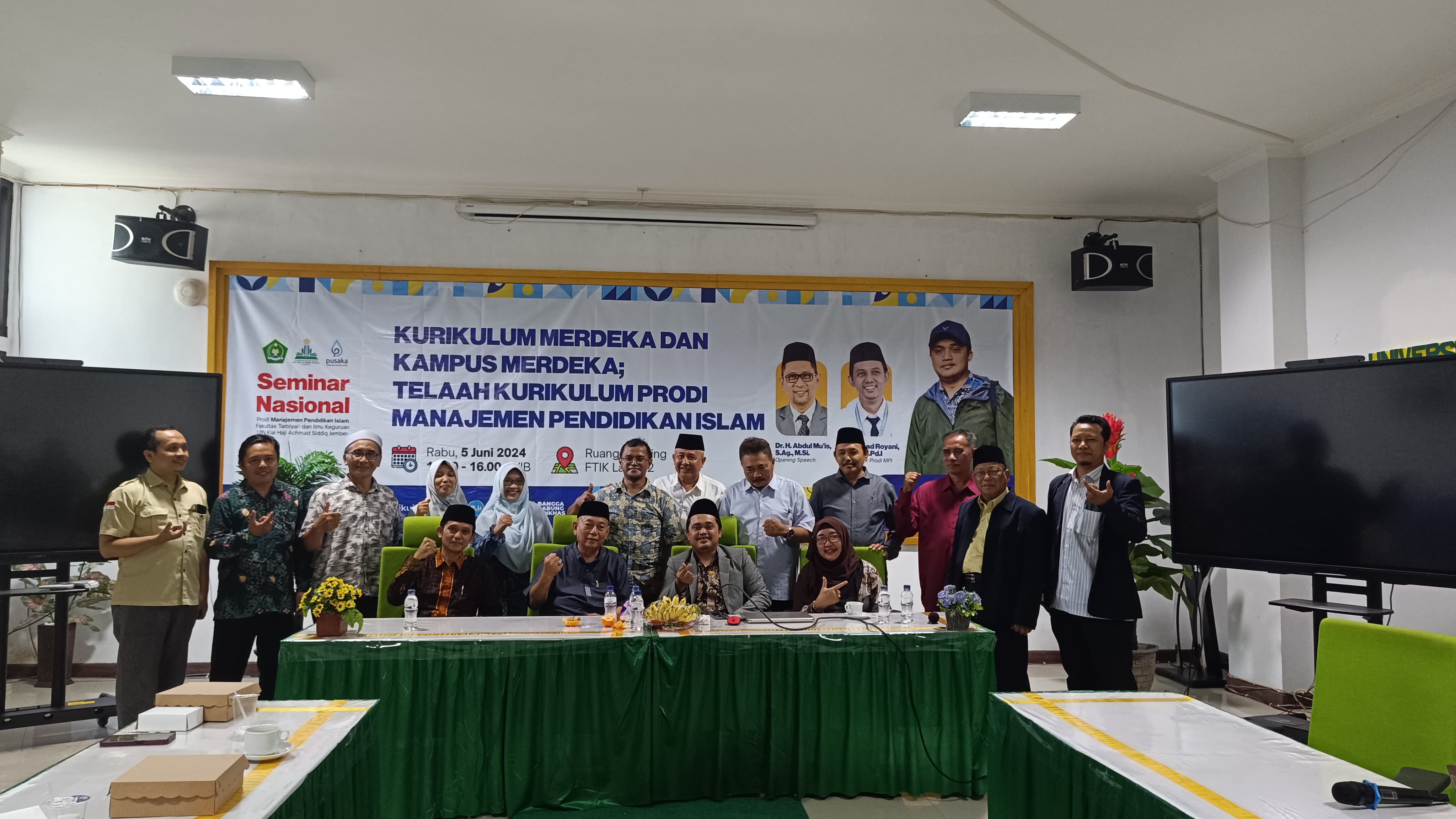 Kupas Tuntas Kurikulum Merdeka! Seminar Nasional yang dihadiri Kaprodi MPI UIN SUKA Yogyakarta berla